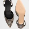 Slingback Kitten Topuklu Ayakkabılar
