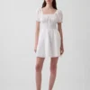 Smoklu Bel Mini Elbise