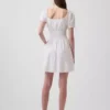 Smoklu Bel Mini Elbise