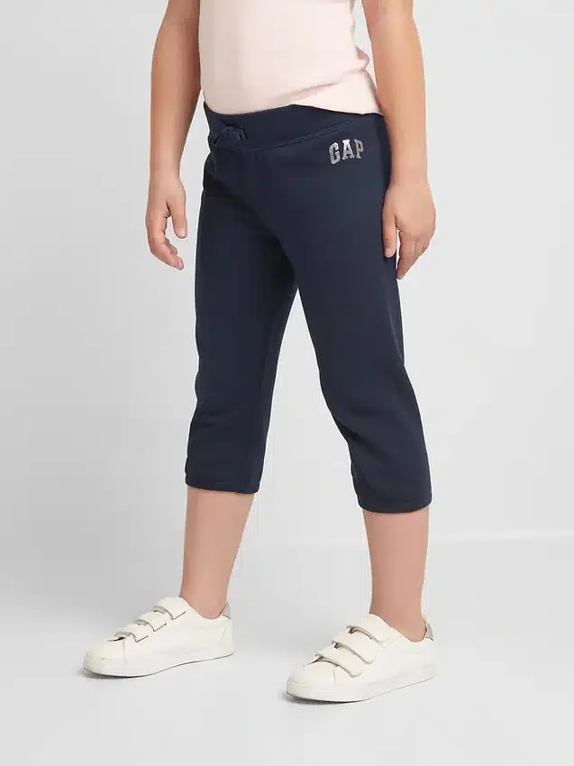 Süslemeli Logo Kısa Sweatshirt