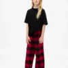 Stranger Things Çocuk Geri Dönüştürülmüş Flanel Pijama Pantolonu