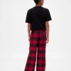 Stranger Things Çocuk Geri Dönüştürülmüş Flanel Pijama Pantolonu
