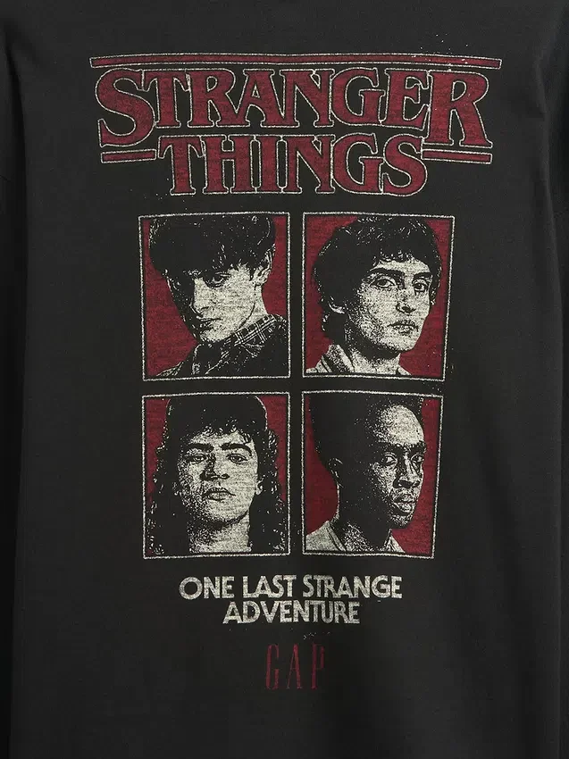 Stranger Things Çocuk Grafik Tişörtü