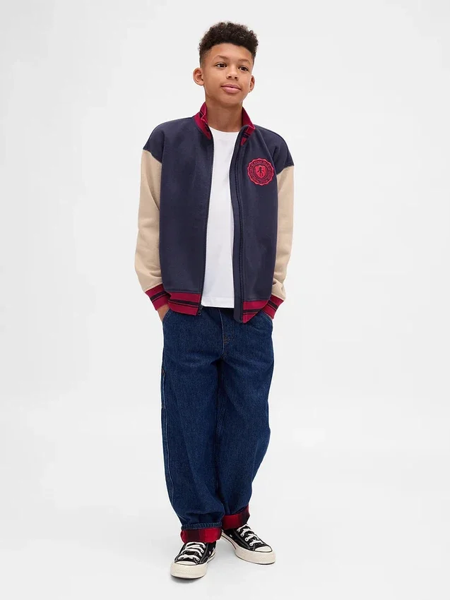 Stranger Things Çocuk Vintagesoft Varsity Sweatshirt