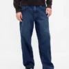 Stranger Things Yetişkinler İçin Flanel Astarlı Ekstra Bol Jean'ler