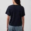 Supima® Pamuklu Bol Kesim Tişört