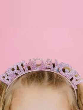 Sweet Wink Doğum Günü Kız Çocuk Saç Bandı
