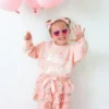 Sweet Wink Doğum Günü Kız Çocuk Sprinkle Örgü Kazak