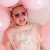 Sweet Wink Doğum Günü Kız Çocuk Sprinkle Örgü Kazak