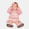 Sweet Wink Küçük Kız Kardeş Örgü Kazak