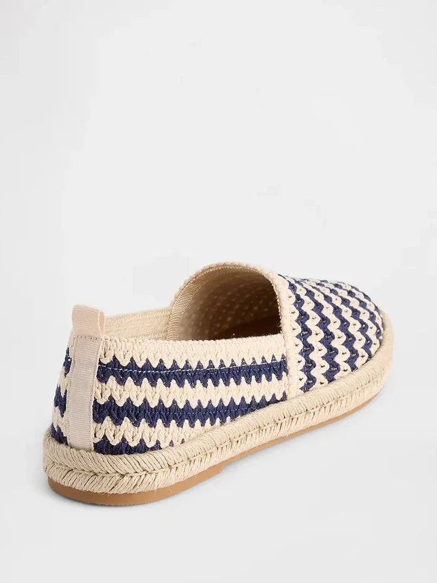 Tığ İşi Espadril Düz Ayakkabı