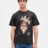 The Notorious B.I.G. Bol Kesim Grafikli Tişört