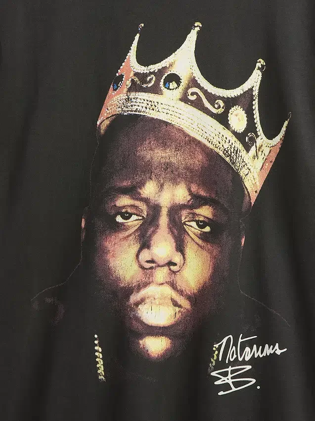 The Notorious B.I.G. Bol Kesim Grafikli Tişört