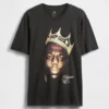 The Notorious B.I.G. Bol Kesim Grafikli Tişört