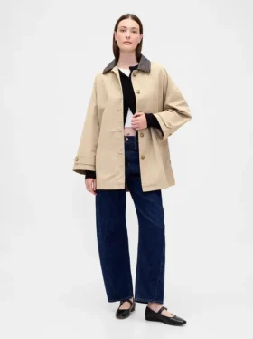 Twill Oversized Trençkot