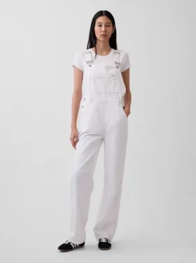Ultra Yumuşak Denim '90'lar Tarzı Bol Tulum