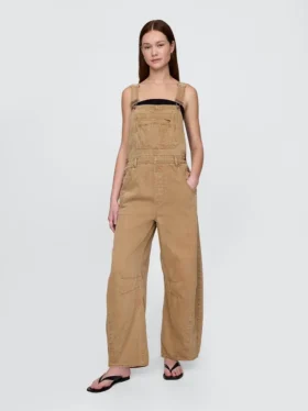 Ultra Yumuşak Denim At Nalı Tulum