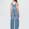 Ultra Yumuşak Denim At Nalı Tulum