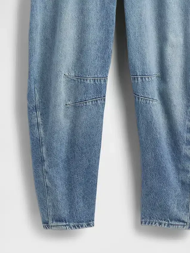 Ultra Yumuşak Denim At Nalı Tulum