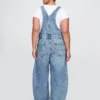 Ultra Yumuşak Denim At Nalı Tulum