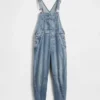Ultra Yumuşak Denim At Nalı Tulum