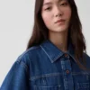 Ultra Yumuşak Denim Cepli Gömlek