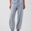 Ultra Yumuşak Denim Kolay Giyilebilir Jogger Pantolon