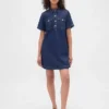 Ultra Yumuşak Denim Mini Elbise