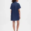 Ultra Yumuşak Denim Mini Elbise