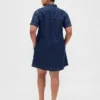 Ultra Yumuşak Denim Mini Elbise