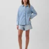 Ultra Yumuşak Denim Oversized Gömlek