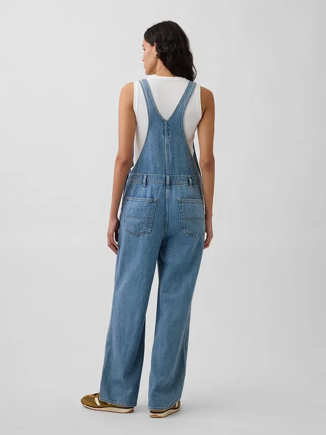 Ultra Yumuşak Denim Rahat Tulum