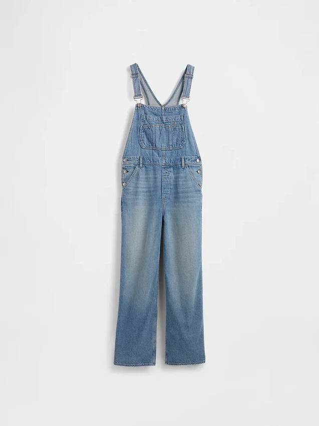 Ultra Yumuşak Denim Rahat Tulum