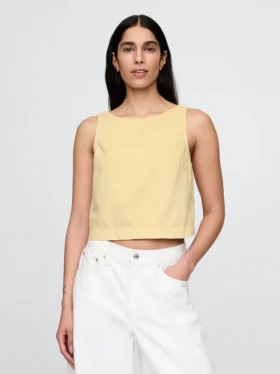 Ultra Yumuşak Denim Tank Top