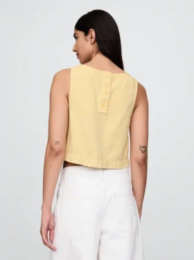 Ultra Yumuşak Denim Tank Top