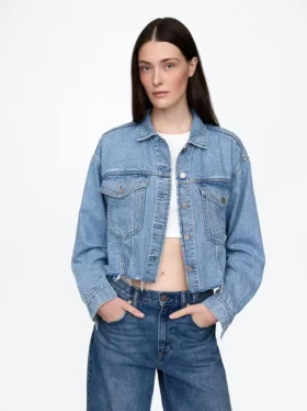 Ultra Yumuşak Icon Denim Kısa Ceket