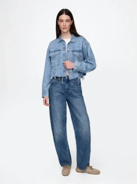 Ultra Yumuşak Icon Denim Kısa Ceket