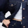 Ultra Yumuşak Oversized Balon Kollu İkonik Denim Ceket