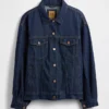 Ultra Yumuşak Oversized Balon Kollu İkonik Denim Ceket