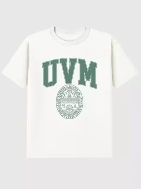 UVM Koleji Arması Desenli Tişört