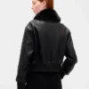 Vegan Deri Bomber Ceket