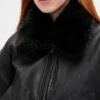 Vegan Deri Bomber Ceket