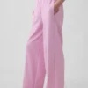 Vintage Yumuşak Havlu Kumaş Geniş Paça Eşofman Altı