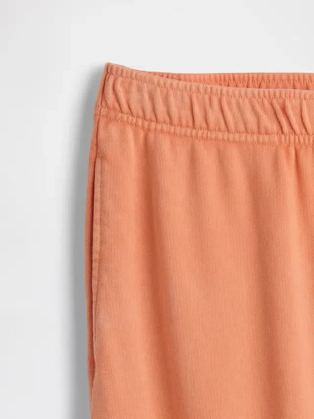 Vintage Yumuşak Havlu Kumaş Geniş Paça Eşofman Altı