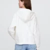 Vintagesoft Fermuarlı Kapüşonlu Sweatshirt