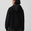 Vintagesoft Fermuarlı Kapüşonlu Sweatshirt