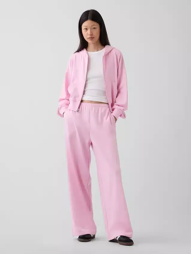 Vintagesoft Havlu Kumaş Oversized Kama Kesim Fermuarlı Kapüşonlu Sweatshirt