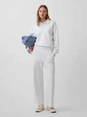 Vintagesoft Havlu Kumaş Oversized Polo Tişört