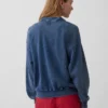 Vintagesoft Havlu Kumaş Oversized Polo Tişört