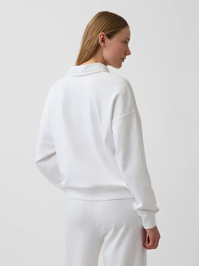 Vintagesoft Havlu Kumaş Oversized Polo Tişört